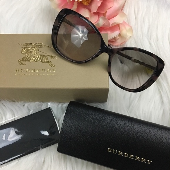 Burberry Accessories - ⬇️$210 Burberry spotted brown sunglasses authentic